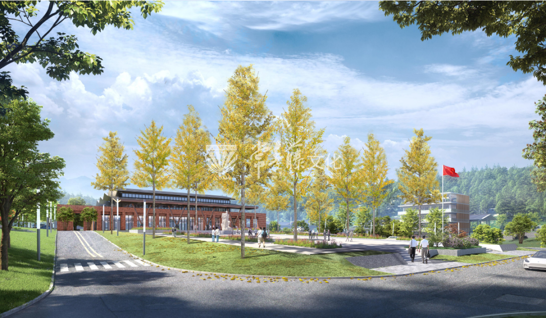 张思德干部学院,文化,建设,效果图